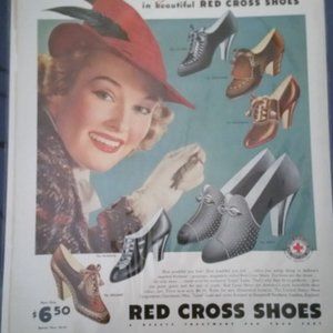 Shoe Magazine Advertisement 1930's / 40's Vintage